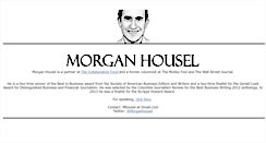 Desktop Screenshot of morganhousel.com